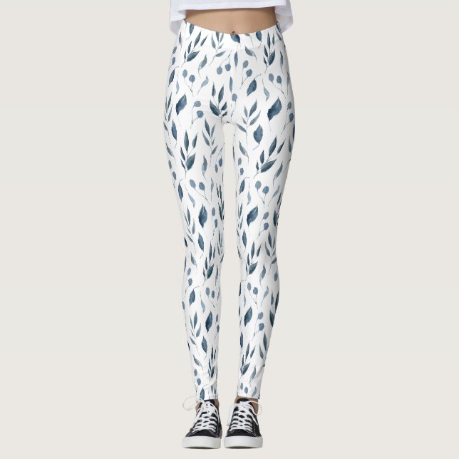 Leggings Women - Winter Pattern (Front)
