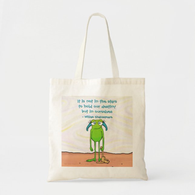 Leggs the Alien, tote Bag (Front)