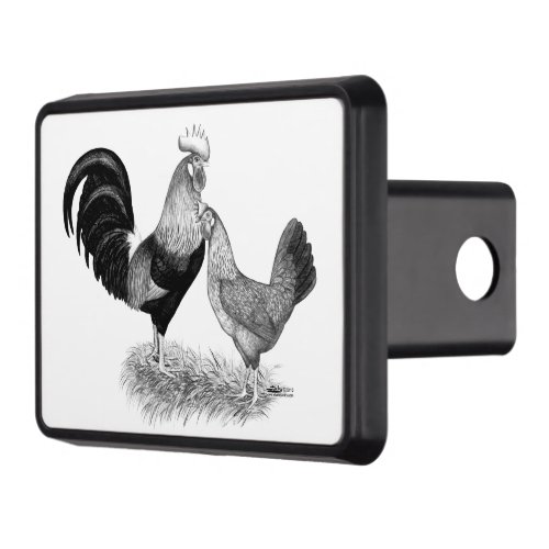 Leghorns Production Brown Chickens Tow Hitch Cover