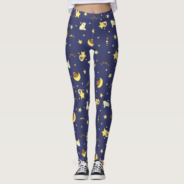 Legins of Guinea Pig Star Leggings (Front)