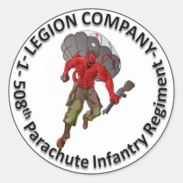 Legion Circle Sticker (Front)