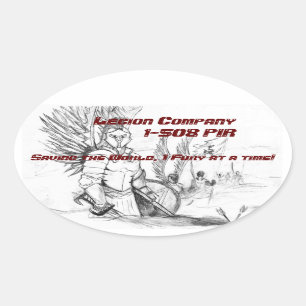 Legion Company Stickers