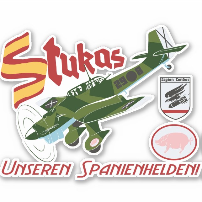 LEGION CONDOR STICKER (Front)