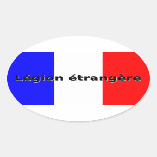 Legion etrangere oval sticker