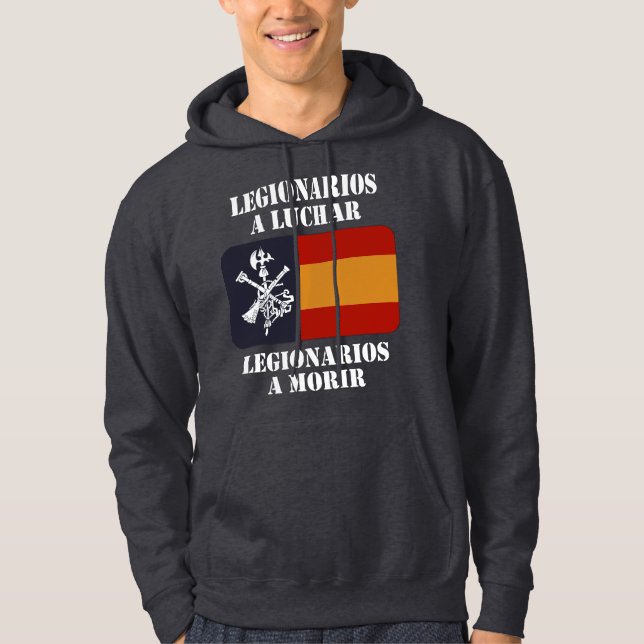 Legionarios a luchar 2 hoodie (Front)