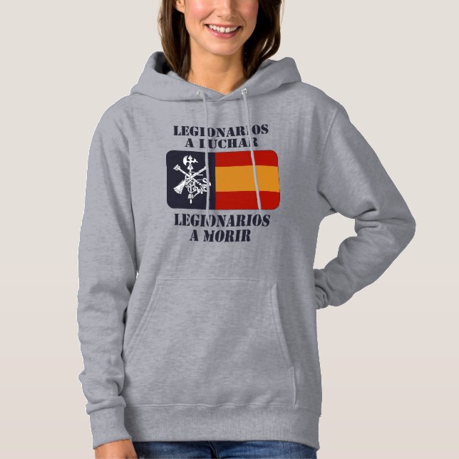 Legionarios a luchar 2 hoodie (Front)