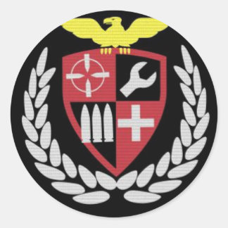 Legionary airsoft team classic round sticker