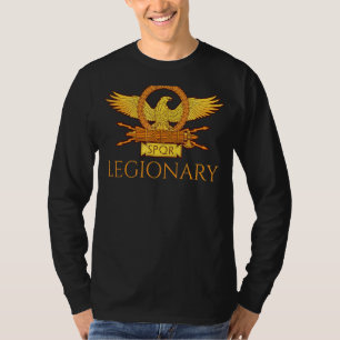Legionary  Ancient Roman Legion Eagle Aquila  Spqr T-Shirt