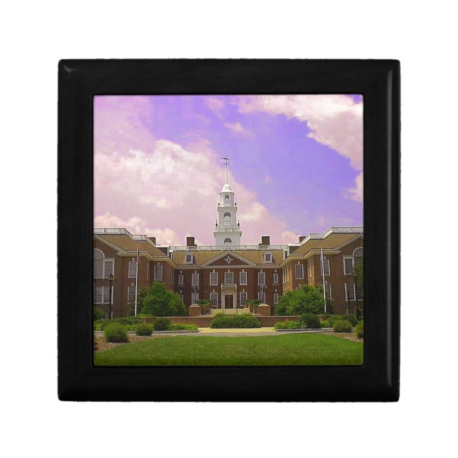 Legislative Hall Delaware State Capitol in Dover Keepsake Box (Front)