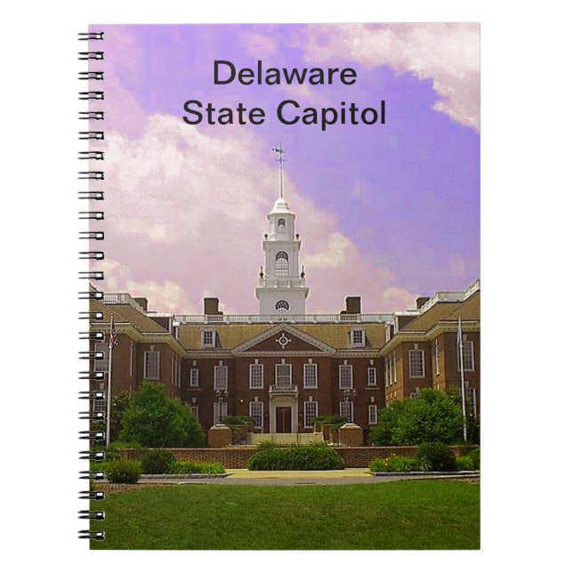Legislative Hall Delaware State Capitol in Dover Notebook (Front)