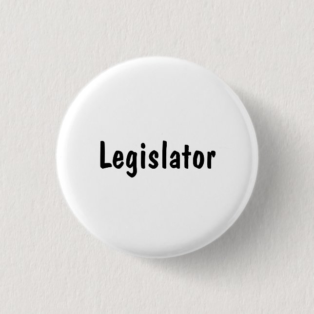 Legislator Pinback Button (Front)