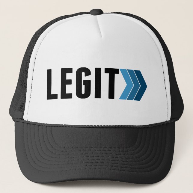 Legit Hat Modern Look (Front)