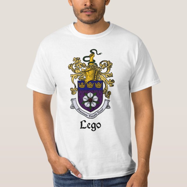 Lego Family Crest/Coat of Arms T-Shirt (Front)
