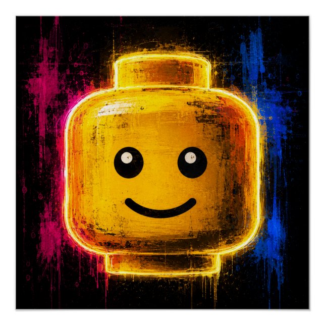 LEGO Head Poster (Front)