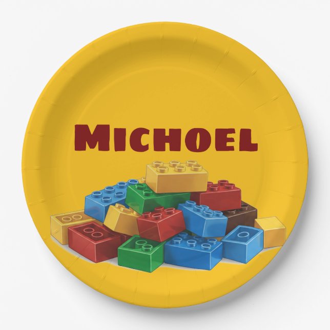 Lego upsherin plate (Front)