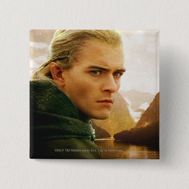 LEGOLAS GREENLEAF™ 3/4 Profile Button (Front)