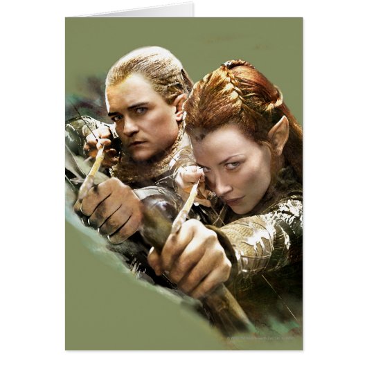 LEGOLAS GREENLEAF™ and TAURIEL™ Graphic Cards (Front)