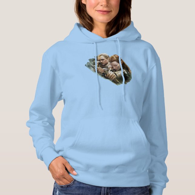 LEGOLAS GREENLEAF™ and TAURIEL™ Graphic Hoodie (Front)