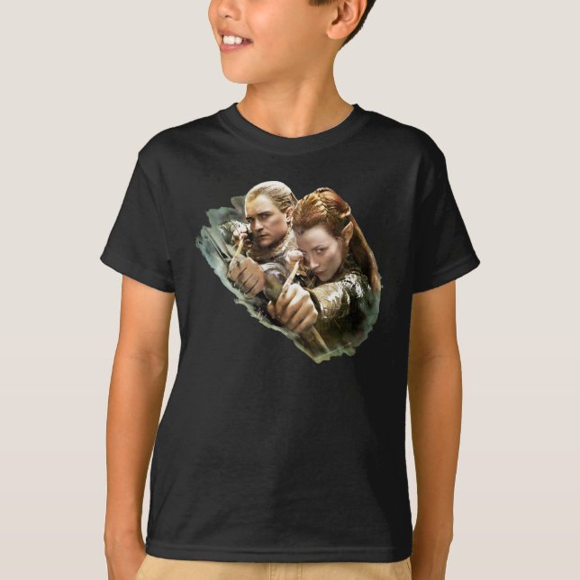 LEGOLAS GREENLEAF™ and TAURIEL™ Graphic T-Shirt (Front)