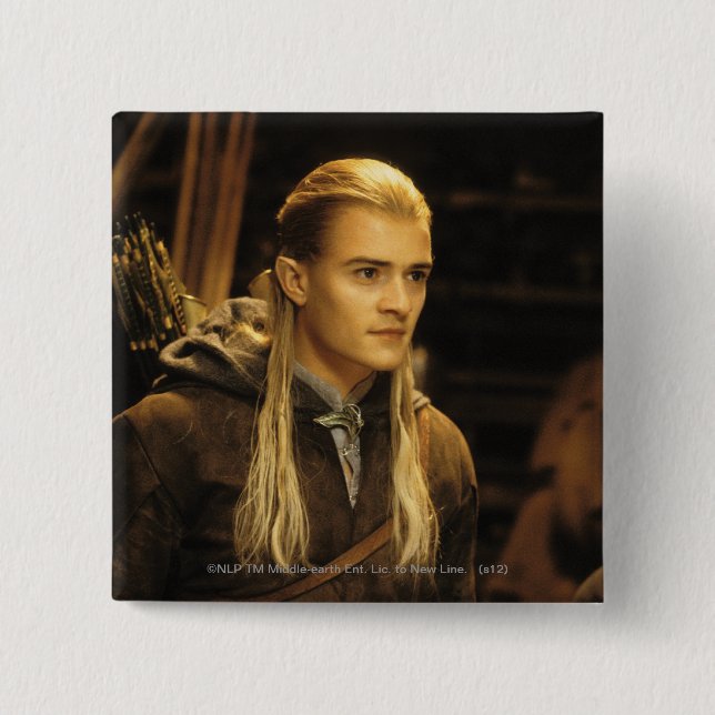 LEGOLAS GREENLEAF™ Candid Button (Front)