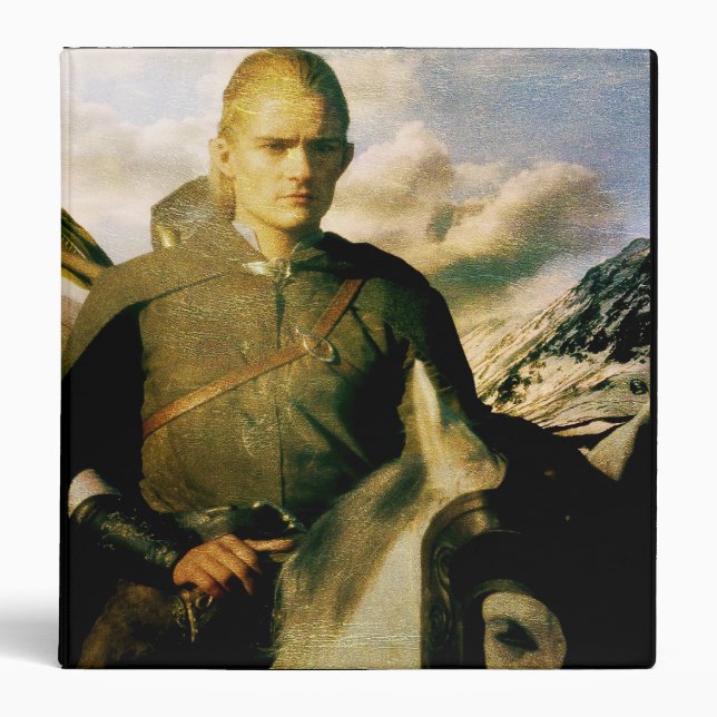 LEGOLAS GREENLEAF™ Close Up on Horse 3 Ring Binder (Front)