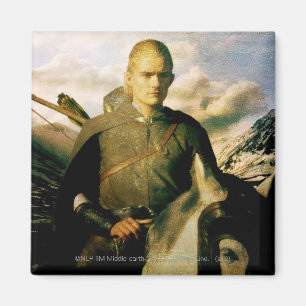 LEGOLAS GREENLEAF™ Close Up on Horse Magnet