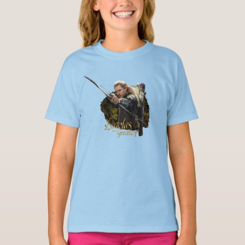 LEGOLAS GREENLEAF Drawing Bow Graphic T_Shirt