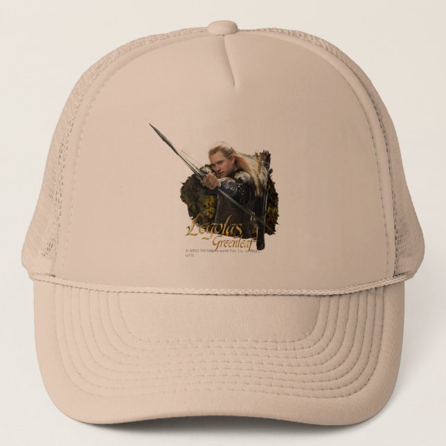 LEGOLAS GREENLEAF™ Drawing Bow Graphic Trucker Hat (Front)