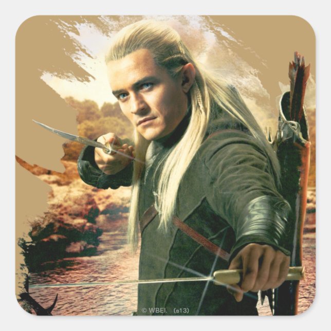 LEGOLAS GREENLEAF™ Graphic 2 Square Sticker (Front)