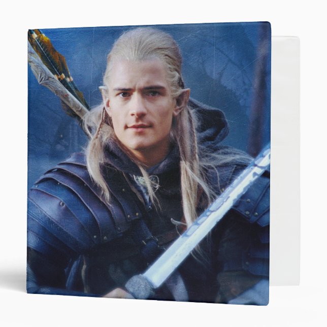 LEGOLAS GREENLEAF™ in Blue 3 Ring Binder (Front/Inside)