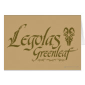 LEGOLAS GREENLEAF™ Name (Front Horizontal)