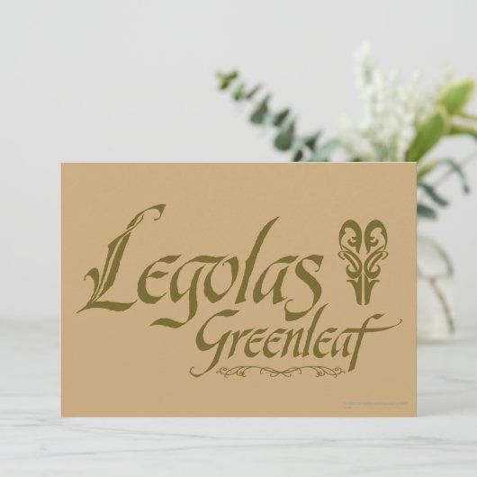 LEGOLAS GREENLEAF™ Name (Standing Front)