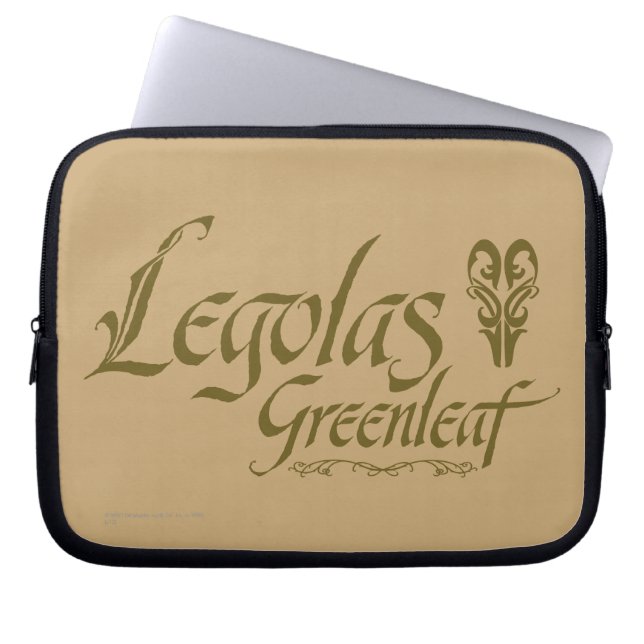 LEGOLAS GREENLEAF™ Name Laptop Sleeve (Front)