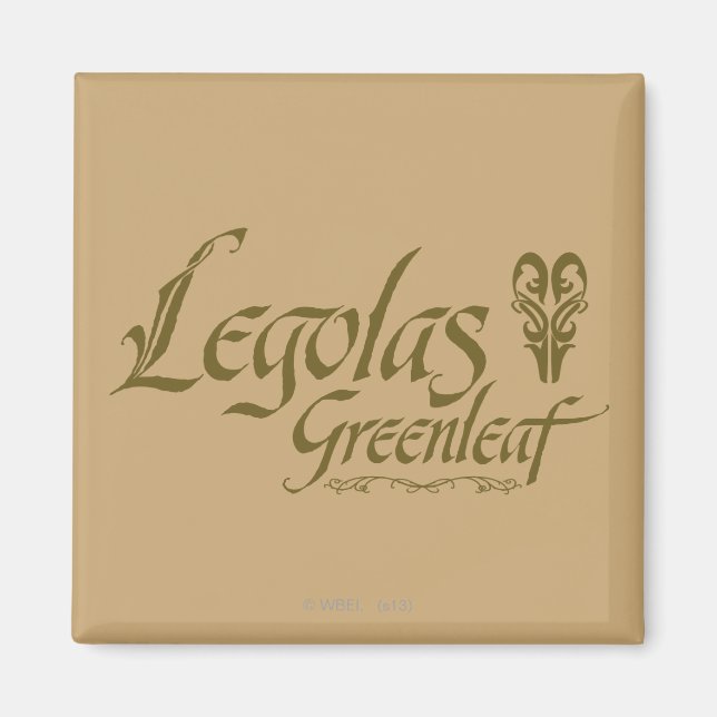 LEGOLAS GREENLEAF™ Name Magnet (Front)