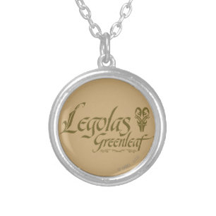 LEGOLAS GREENLEAF™ Name Silver Plated Necklace