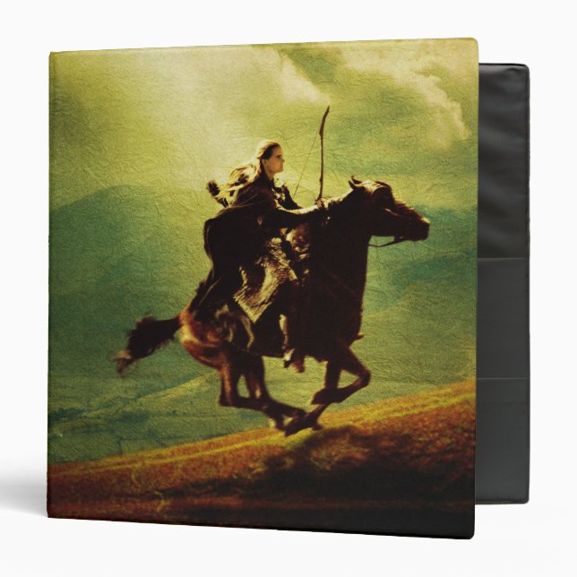 LEGOLAS GREENLEAF™ on Horse 3 Ring Binder (Front/Inside)