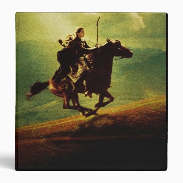 LEGOLAS GREENLEAF™ on Horse 3 Ring Binder (Front)