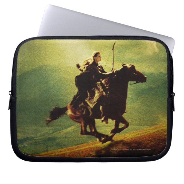 LEGOLAS GREENLEAF™ on Horse Laptop Sleeve (Front)