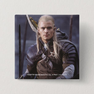 LEGOLAS GREENLEAF™ on Horse Pinback Button