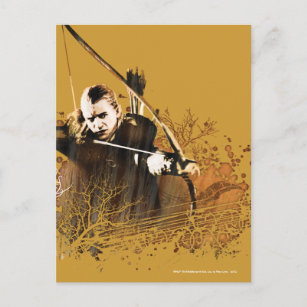 LEGOLAS GREENLEAF™ Shooting Arrow Postcard