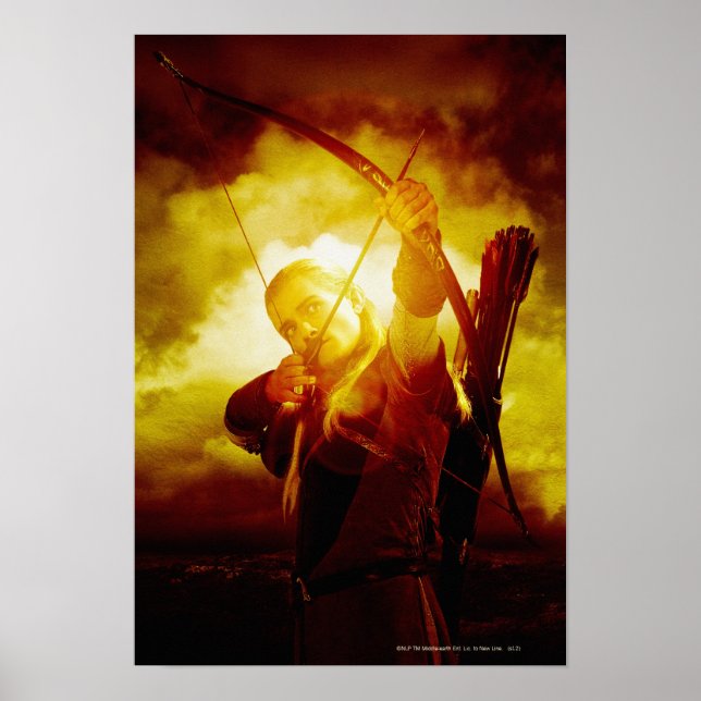 LEGOLAS GREENLEAF™ Shooting Arrow Poster (Front)
