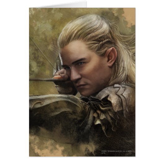 LEGOLAS GREENLEAF™ Sketch Cards (Front)