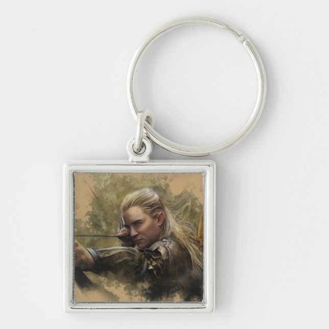 LEGOLAS GREENLEAF™ Sketch Keychain (Front)