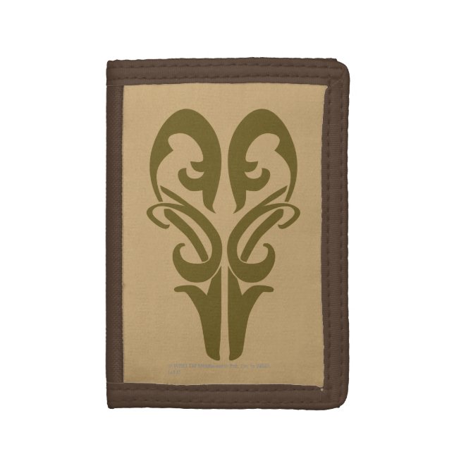 LEGOLAS GREENLEAF™ Symbol Tri-fold Wallet (Front Vertical)