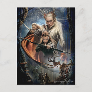 LEGOLAS GREENLEAF™, TAURIEL™, and Thranduil Postcard