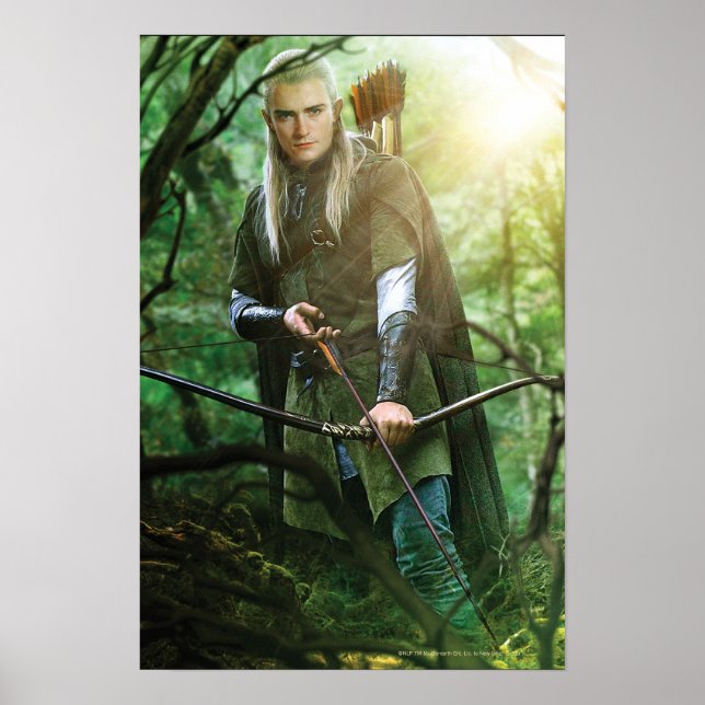 LEGOLAS GREENLEAF™ with bow Poster (Front)