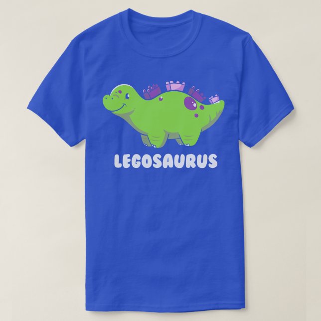 Legosaurus Dinosaur Kids by Tobe Fonseca T-Shirt (Design Front)
