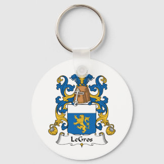 LeGros Family Crest Keychain