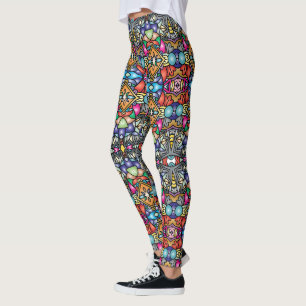 Legs Alive: Uniquely Patterned Leggings Galore!