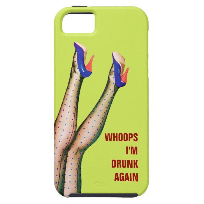 Legs in The Air   Drunk Again iPhone 5 Case